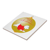 Weihnachtsschmuck Fliese (Seite)