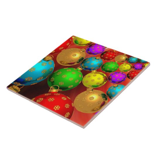 Weihnachtsschmuck Fliese (Seite)