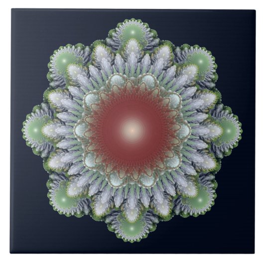 Weihnachtsschmuck Fliese (Vorderseite)