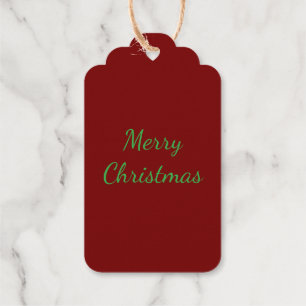 Weihnachtsschmuck Folien-Geschenkanhänger Geschenkanhänger