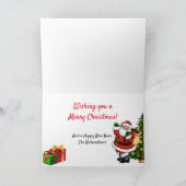 Weihnachtsschmuck Foto Feiertagskarte (Innenseite)