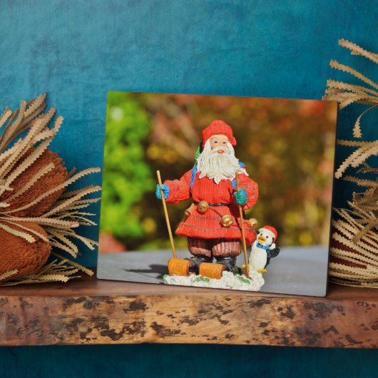 Weihnachtsschmuck Fotoplatte (Seite)