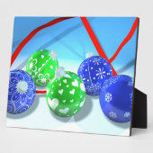 Weihnachtsschmuck Fotoplatte (Seite)