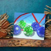 Weihnachtsschmuck Fotoplatte (Seite)