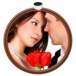 Weihnachtsschmuck Fotoskulptur Ornament<br><div class="desc">Weitere Weihnachtsdesigns von Sandra Siehe mehr Weihnachtsbilder von Sandra</div>