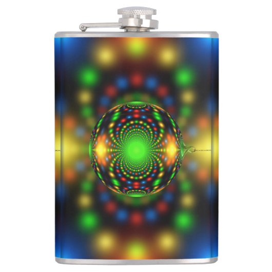 Weihnachtsschmuck Fraktal Design-29440 Flachmann (Vorderseite)