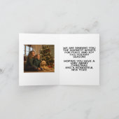 Weihnachtsschmuck Frohe Weihnachtskarte Karte (Innenseite)