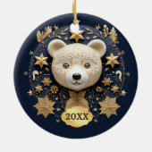 Weihnachtsschmuck für Bären (Hinten)