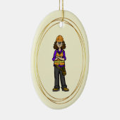 Weihnachtsschmuck für Bauarbeiter (Rechts)