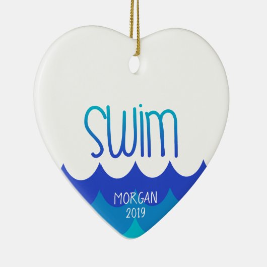 Weihnachtsschmuck für den Schwimmer (Rechts)