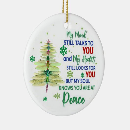 Weihnachtsschmuck für Drachenfliege, Weihnachtsbau (Rechts)