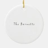 Weihnachtsschmuck für Familien im Foto - Sonderges (Hinten)