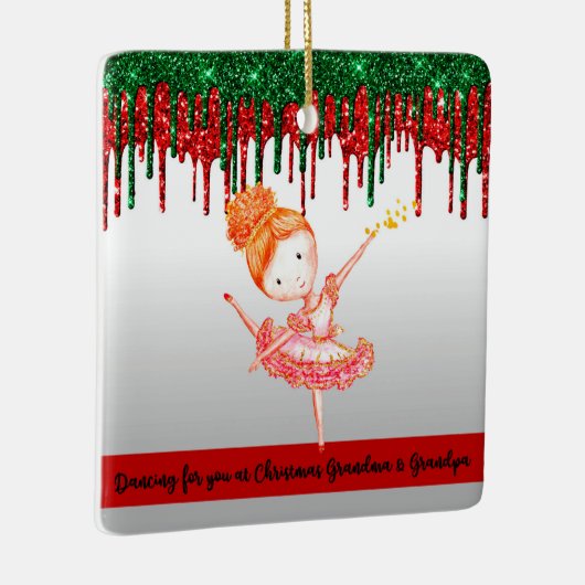 Weihnachtsschmuck für Großeltern Jungmädchen (Rechts)