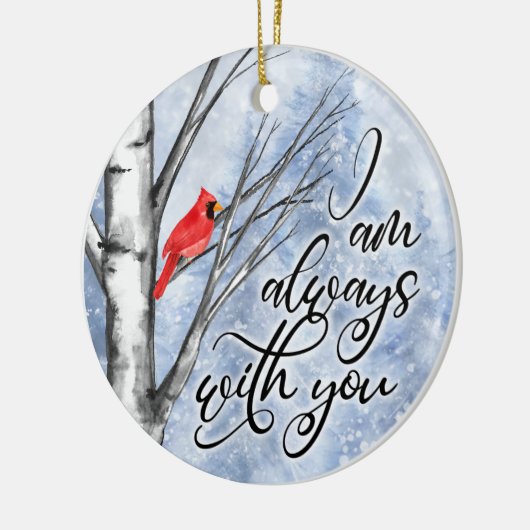 Weihnachtsschmuck für Kardinal immer mit (Links)