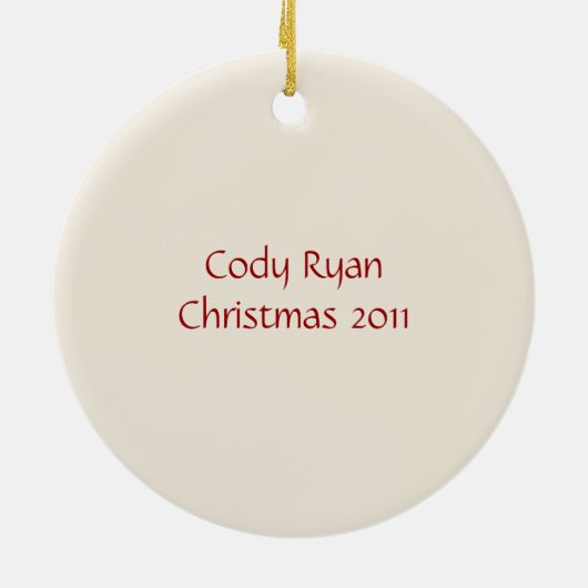 Weihnachtsschmuck für Kinder (Hinten)