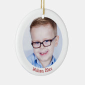 Weihnachtsschmuck für Kinder mit Namen (Rechts)