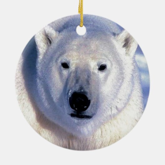 Weihnachtsschmuck für Polar Bären (Hinten)