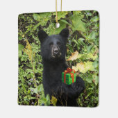 Weihnachtsschmuck für Schwarzen Bär (Links)