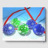 Weihnachtsschmuck Gästebuch (Rückseite)