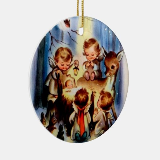 Weihnachtsschmuck - Geburt (Rechts)