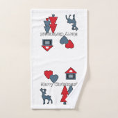 Weihnachtsschmuck , Geschenk Badhandtuch Set (Handtuch)