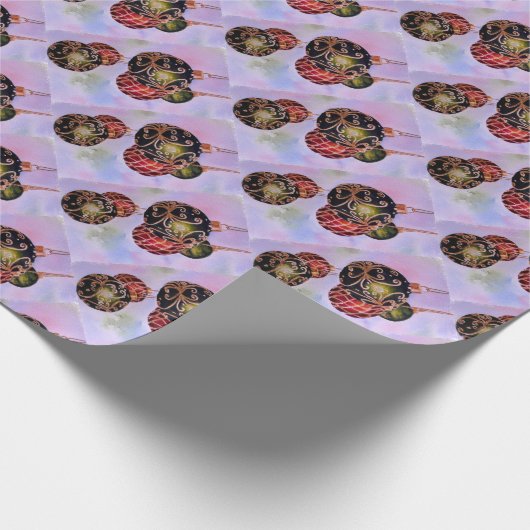 Weihnachtsschmuck Geschenkpapier (Ecke)