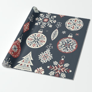 Weihnachtsschmuck Geschenkpapier