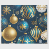 Weihnachtsschmuck Geschenkpapier (Flach)