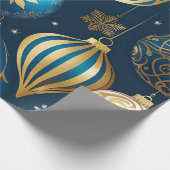 Weihnachtsschmuck Geschenkpapier (Ecke)