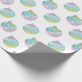 Weihnachtsschmuck Geschenkpapier (Ecke)