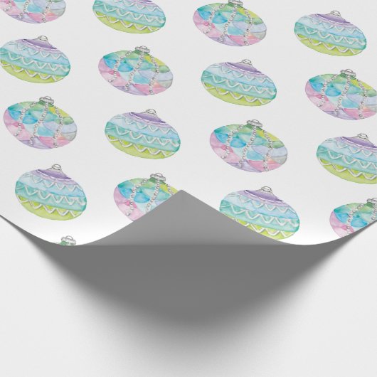 Weihnachtsschmuck Geschenkpapier (Ecke)