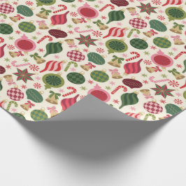Weihnachtsschmuck Geschenkpapier