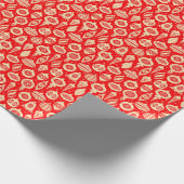 Weihnachtsschmuck Geschenkpapier (Ecke)