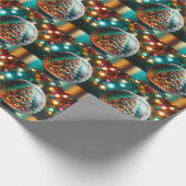 Weihnachtsschmuck Geschenkpapier (Ecke)