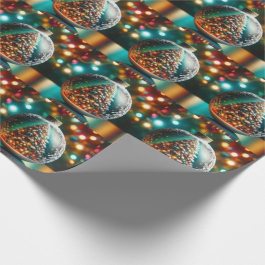 Weihnachtsschmuck Geschenkpapier (Ecke)