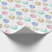 Weihnachtsschmuck Geschenkpapier (Ecke)