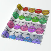 Weihnachtsschmuck Geschenkpapier (Ungerollt)