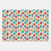 Weihnachtsschmuck Geschenkpapier Set (Vorderseite 3)