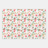 Weihnachtsschmuck Geschenkpapier Set (Vorderseite 3)