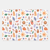 Weihnachtsschmuck Geschenkpapier Set (Vorderseite 3)