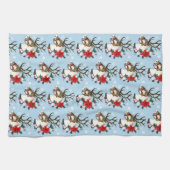 Weihnachtsschmuck Geschirrtuch (Horizontal)