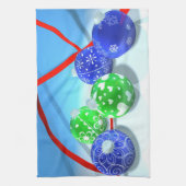 Weihnachtsschmuck Geschirrtuch (Vertikal)