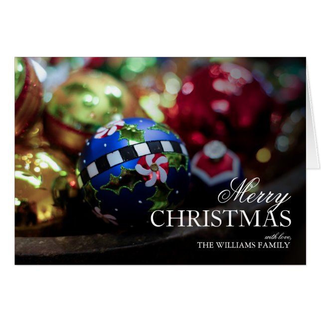 Weihnachtsschmuck geschlossen (Vorderseite (Horizontal))