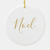 Weihnachtsschmuck Gold Snowflake (Hinten)