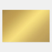 Weihnachtsschmuck, Goldschmuck und Weihnachten Kar Geschenkpapier Set (Vorderseite 2)