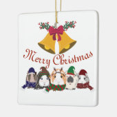 Weihnachtsschmuck Guinea Schweine (Links)