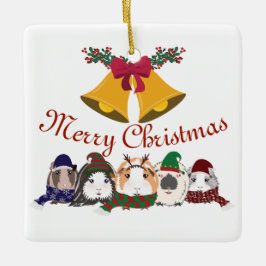 Weihnachtsschmuck Guinea Schweine