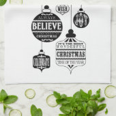 Weihnachtsschmuck Handtuch (Gefaltet)