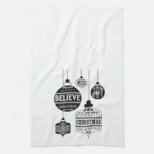 Weihnachtsschmuck Handtuch (Vertikal)