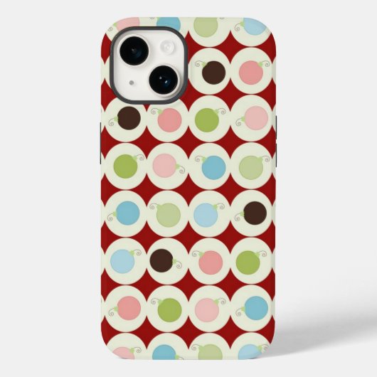 Weihnachtsschmuck Handy Case (Rückseite)